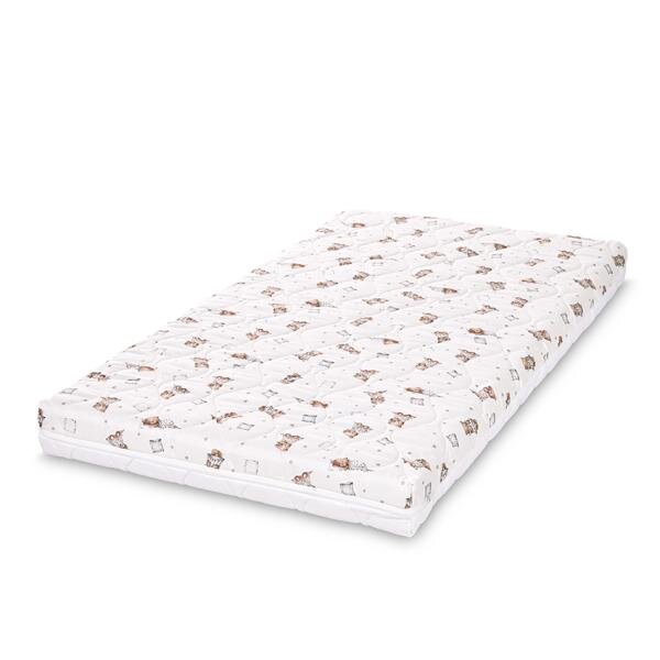 LORELLI Saltea pentru patut Havana Bear and Pilow Beige 110x62x10 cm cocos si spuma elastica