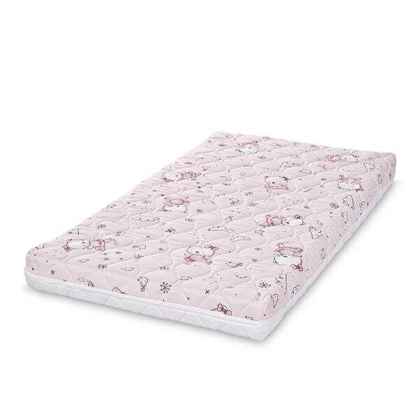 LORELLI Saltea pentru patut Havana Pink Ballerina Bear 110x62x10 cm cocos si spuma elastica