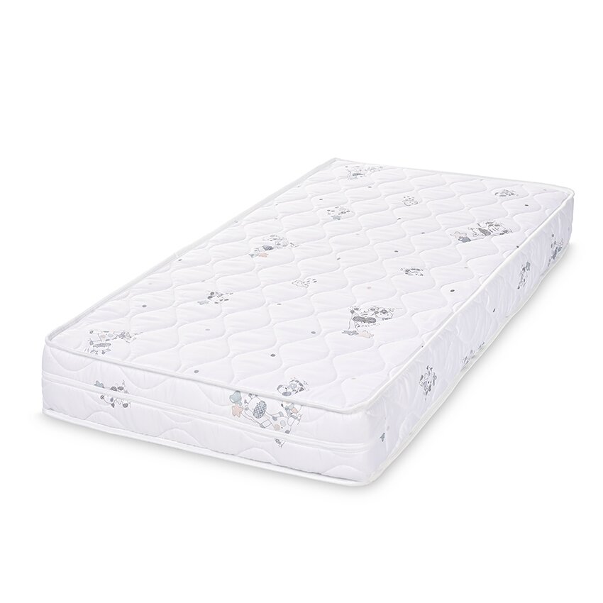LORELLI Saltea pentru patut Relax Green Giraffe din spuma elastica 140x70x12 cm