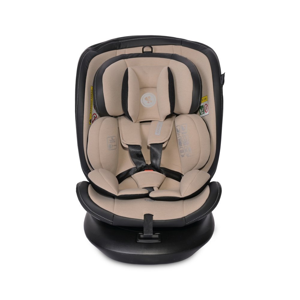 LORELLI Scaun auto Aviator Isofix i-Size 40-150 cm certificat R129 Beige