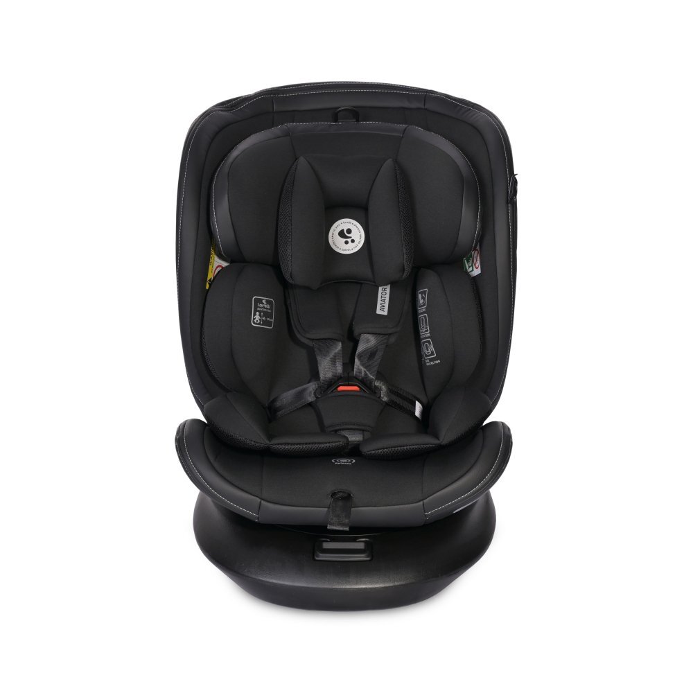 LORELLI Scaun auto Aviator Isofix i-Size 40-150 cm certificat R129 Black Jasper