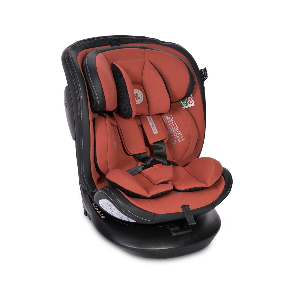 LORELLI Scaun auto Aviator Isofix i-Size 40-150 cm certificat R129 Ginger