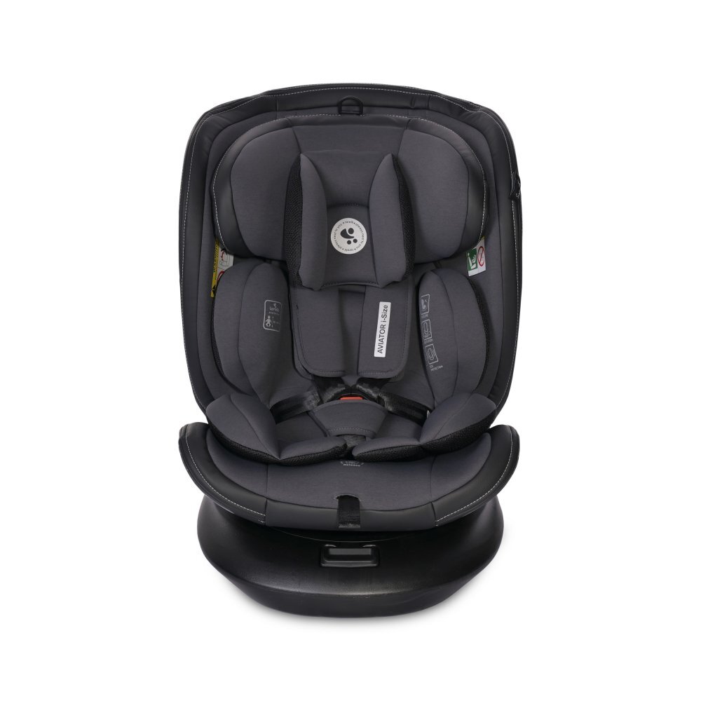 LORELLI Scaun auto Aviator Isofix i-Size 40-150 cm certificat R129 Grey