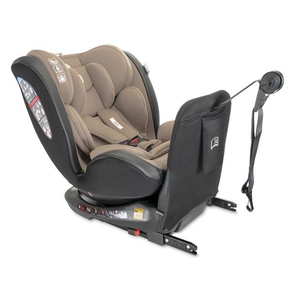 LORELLI Scaun auto pentru copii Ares Beige i-Size isofix anti rebound bar rotativ 40-150 cm 0 luni-12 ani