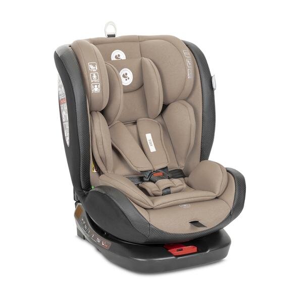 LORELLI Scaun auto pentru copii Ares Beige i-Size isofix anti rebound bar rotativ 40-150 cm 0 luni-12 ani