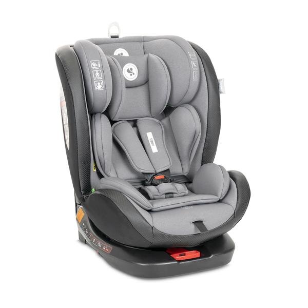 LORELLI Scaun auto pentru copii Ares Grey i-Size isofix anti rebound bar rotativ 40-150 cm 0 luni-12 ani