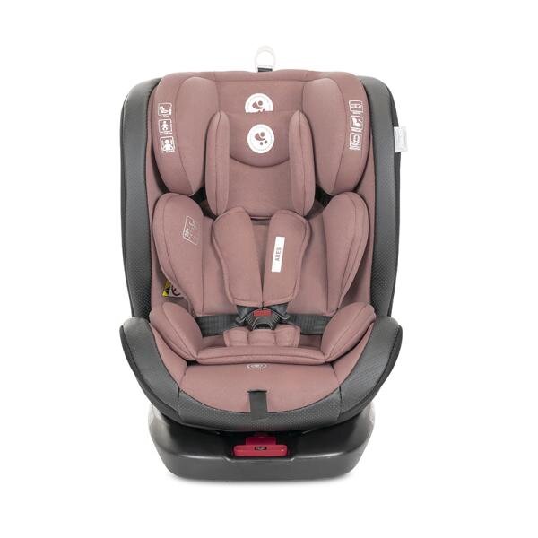LORELLI Scaun auto pentru copii Ares Pink i-Size isofix anti rebound bar rotativ 40-150 cm 0 luni-12 ani