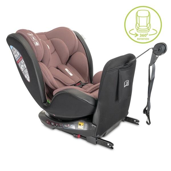 LORELLI Scaun auto pentru copii Ares Pink i-Size isofix anti rebound bar rotativ 40-150 cm 0 luni-12 ani