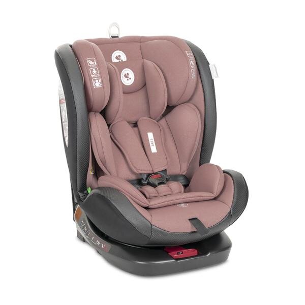 LORELLI Scaun auto pentru copii Ares Pink i-Size isofix anti rebound bar rotativ 40-150 cm 0 luni-12 ani