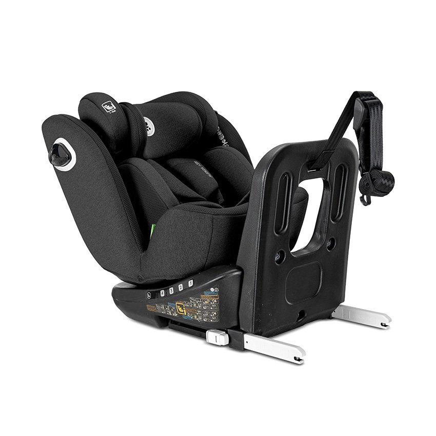 LORELLI Scaun auto pentru copii Auriga Black i-Size isofix anti rebound bar rotativ 360 SPS 0 luni-12 ani 40-150 cm