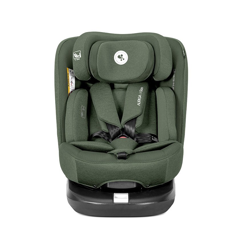 LORELLI Scaun auto pentru copii Auriga Green i-Size isofix anti rebound bar rotativ 360 SPS 0 luni-12 ani 40-150 cm