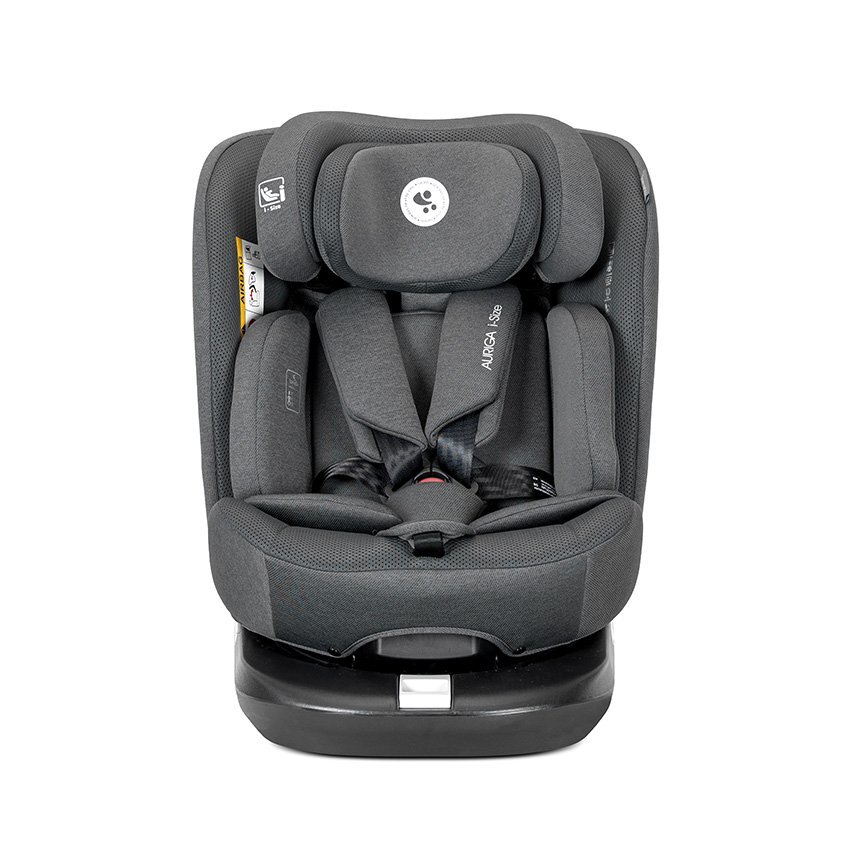 LORELLI Scaun auto pentru copii Auriga Grey i-Size isofix anti rebound bar rotativ 360 SPS 0 luni-12 ani 40-150 cm