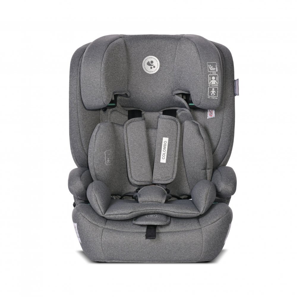 LORELLI Scaun auto pentru copii Colombo Grey i-Size 15 luni-12 ani 76-150 cm