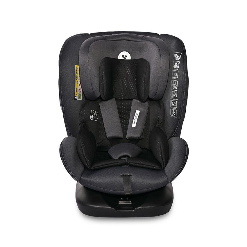 LORELLI Scaun auto pentru copii cu isofix Phoenix i-Size rotativ 40-150 cm Black Jasper