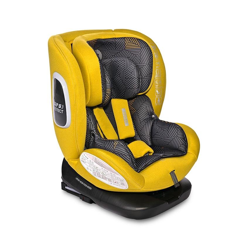 LORELLI Scaun auto pentru copii cu isofix Phoenix i-Size rotativ 40-150 cm Lemon Curry
