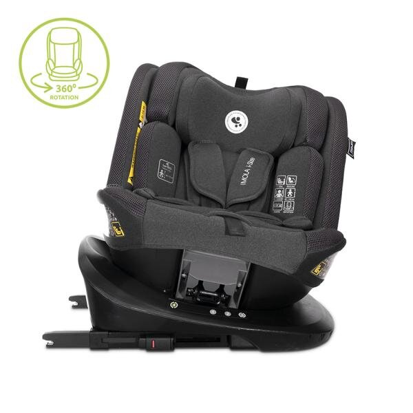 LORELLI Scaun auto pentru copii Imola Black i-Size isofix rotativ 0 luni-12 ani 40-150 cm