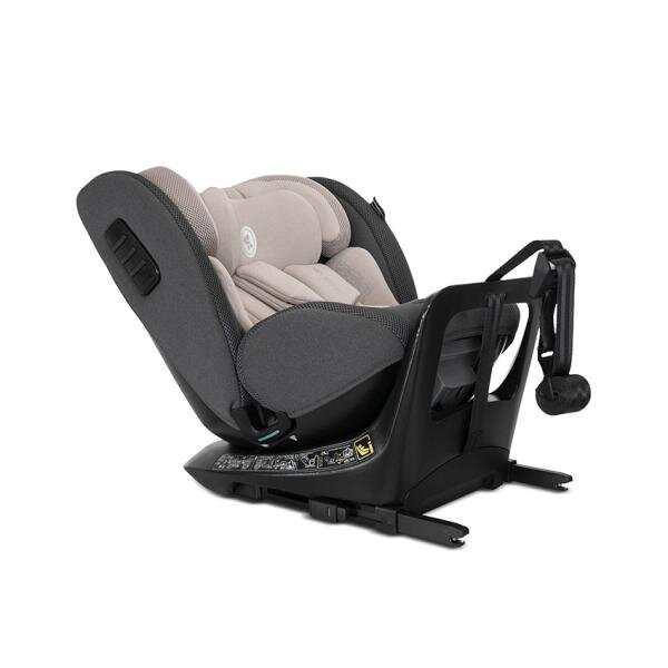 LORELLI Scaun auto pentru copii Monza Beige i-Size isofix rotativ reglabil anti rebound bar protectie laterala SPS husa detasabila 40-150 cm