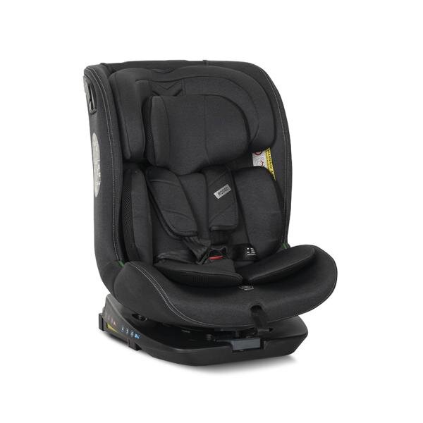 LORELLI Scaun auto pentru copii Rodeo Black i-Size isofix rotativ protectie SPS la impact lateral 0 luni-12 ani 40-150 cm
