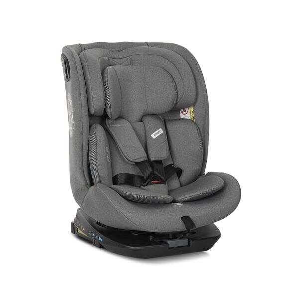 LORELLI Scaun auto pentru copii Rodeo Grey i-Size isofix rotativ protectie SPS la impact lateral 0 luni-12 ani 40-150 cm