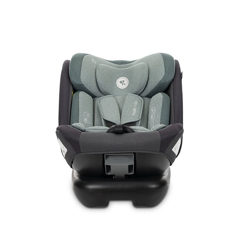 LORELLI Scaun auto pentru copii Sagitta Green i-Size rotativ 360 protectie laterala SPS spatar reglabil 0-12 ani 40-150 cm SPS