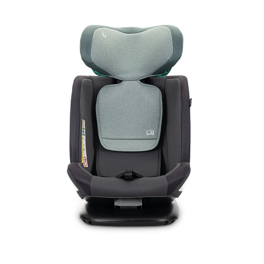 LORELLI Scaun auto pentru copii Sagitta Green i-Size rotativ 360 protectie laterala SPS spatar reglabil 0-12 ani 40-150 cm SPS