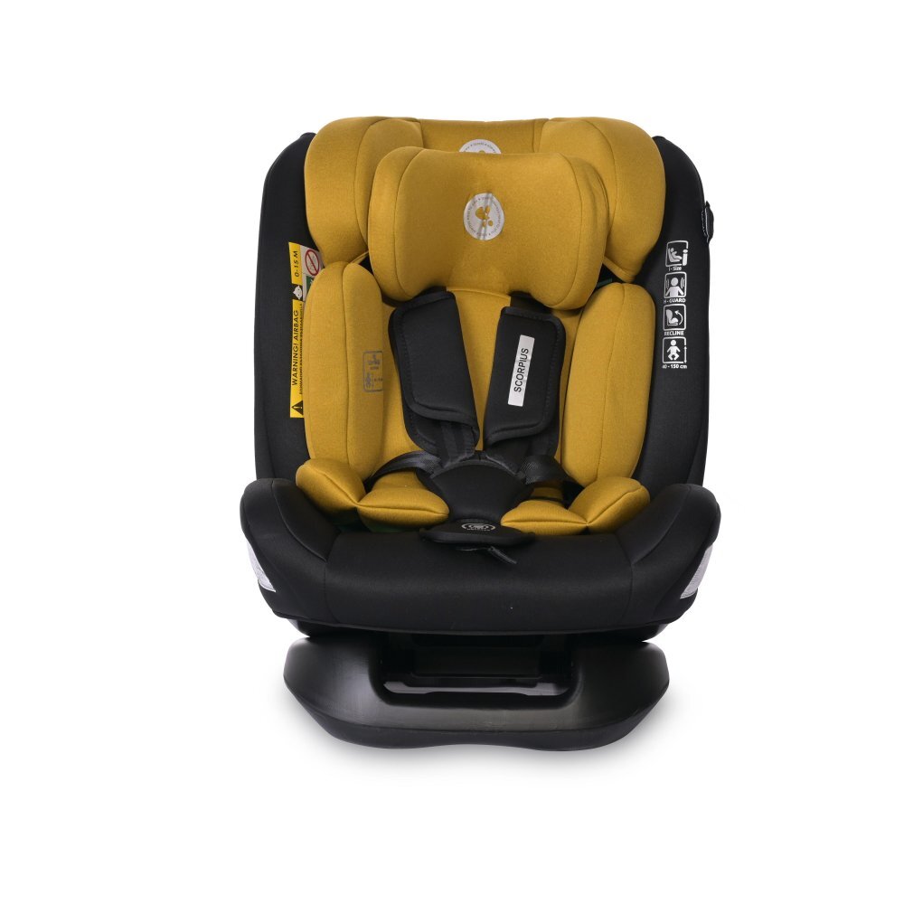 LORELLI Scaun auto pentru copii Scorpius Lemon Curry i-Size 0 luni-12 ani 40-150 cm