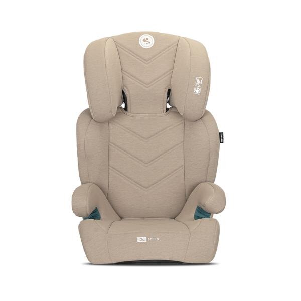 LORELLI Scaun auto pentru copii Speed Beige i-Size transformabil in inaltator auto tetiera reglabila cotiere husa detasabila 3-12 ani 100-150 cm