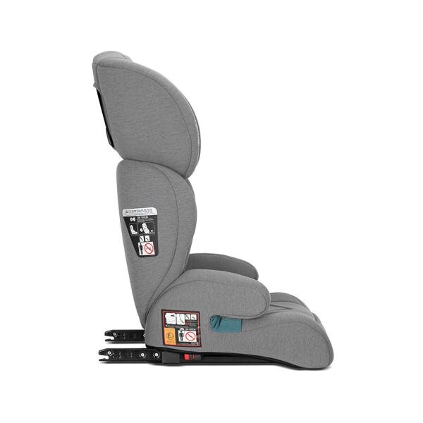 LORELLI Scaun auto pentru copii Speed GT Grey i-Size isofix transformabil in inaltator auto tetiera reglabila cotiere husa detasabila 3-12 ani 100-150 cm