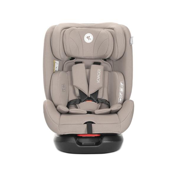 LORELLI Scaun auto pentru copii Voyager Beige i-Size inclusa pernuta de calatorie 0 luni-12 ani 40-150 cm