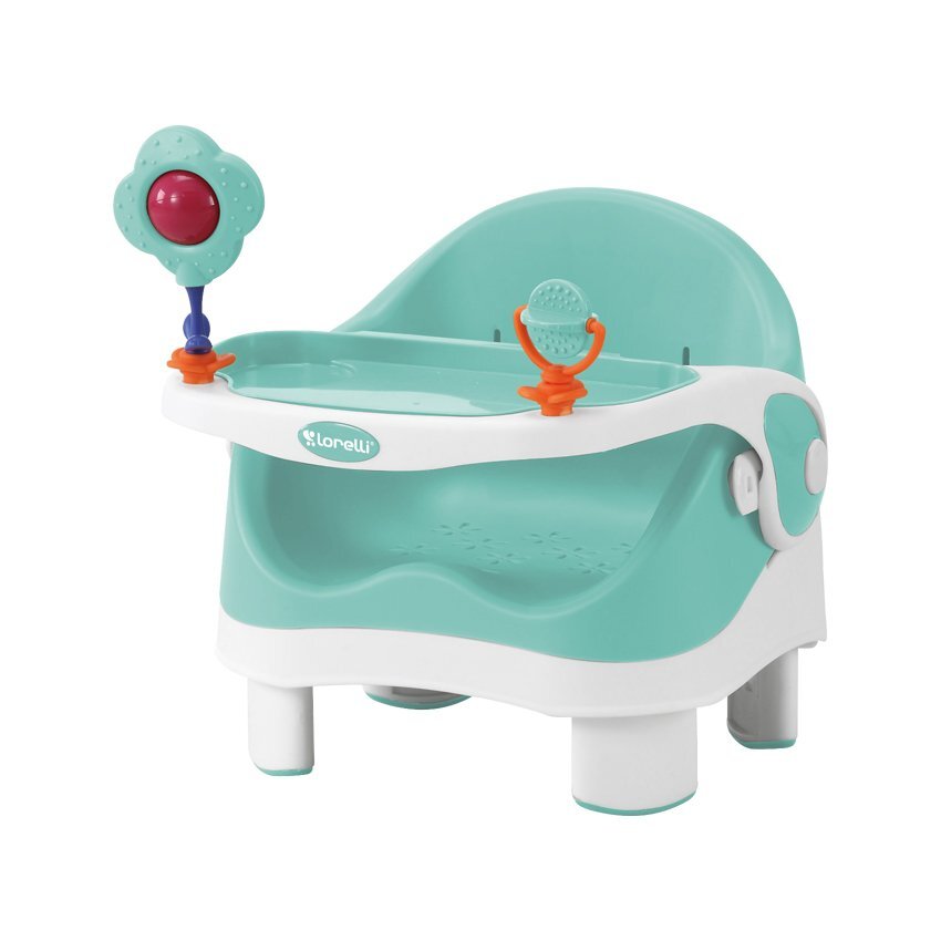 LORELLI Scaun de masa Booster Pixi Green White
