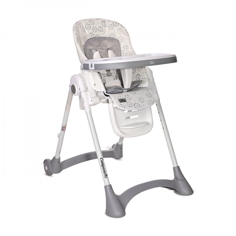 LORELLI Scaun de masa Campanella reglabil 6-36 luni White Fluff