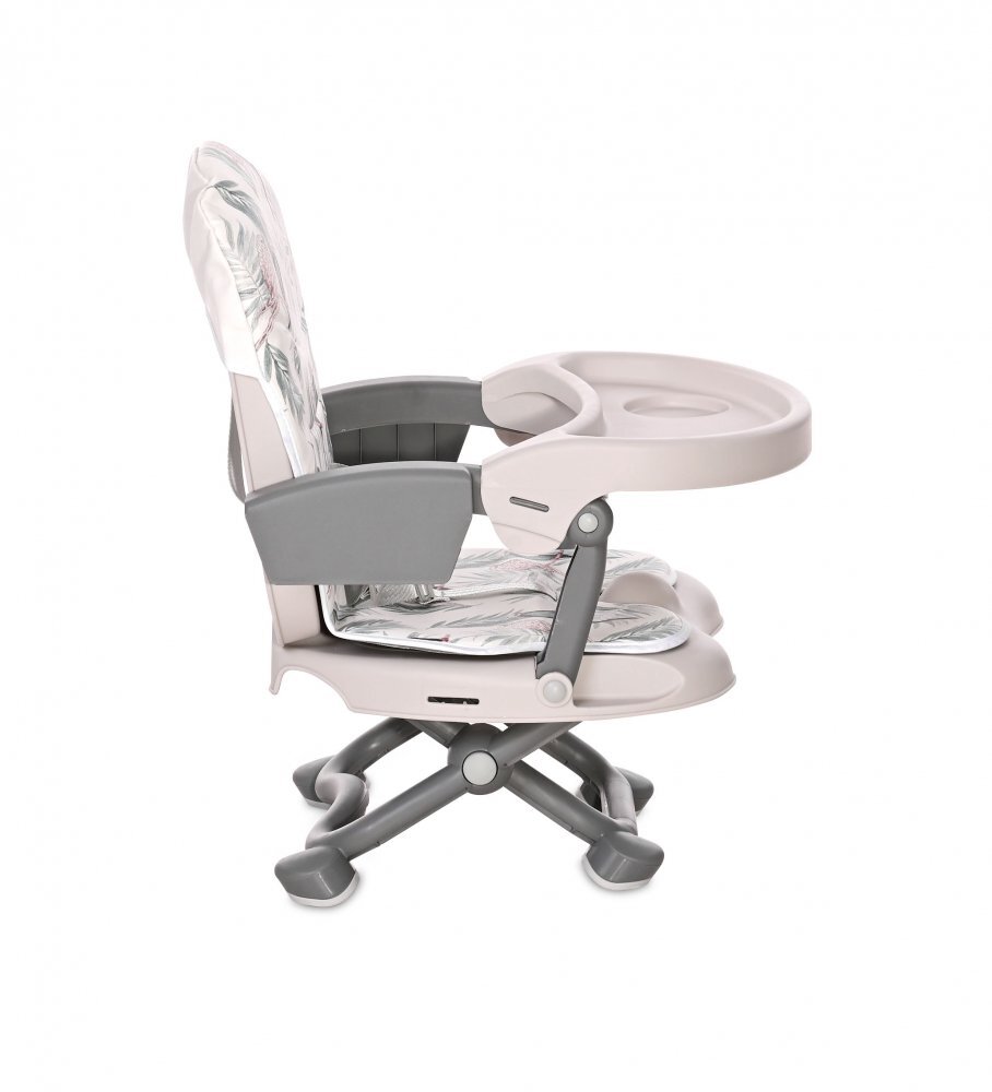 LORELLI Scaun de masa Ego Plus Booster pliabil si reglabil Grey Parrots
