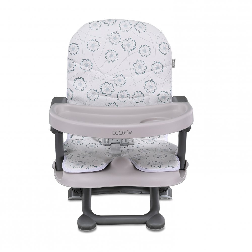 LORELLI Scaun de masa Ego Plus Booster pliabil si reglabil White Fluff