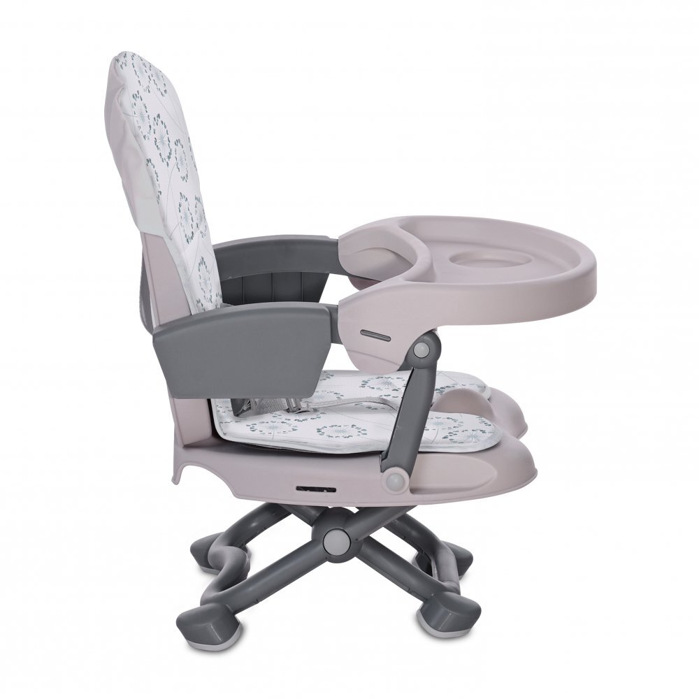 LORELLI Scaun de masa Ego Plus Booster pliabil si reglabil White Fluff