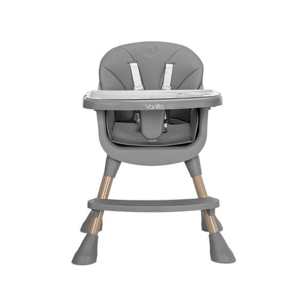 LORELLI Scaun inalt de masa pentru copii Vanilla Grey 3 in 1 varsta 6 luni - 6 ani greutate admisa 26 kg