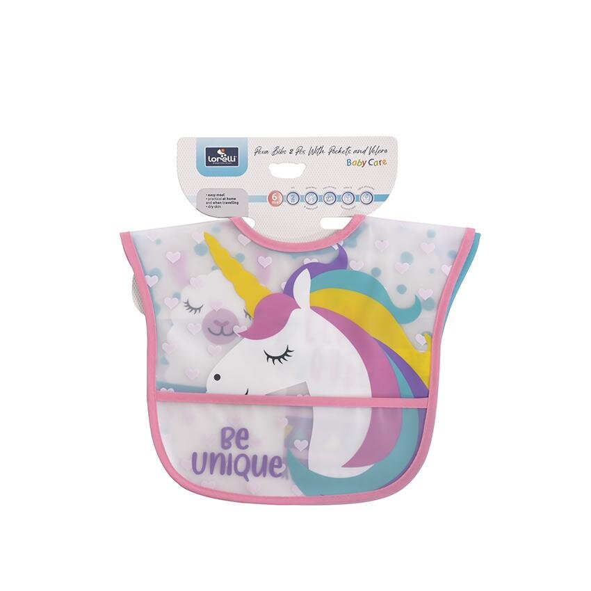 LORELLI Set 2 bavete impermeabile peva 285 x 36 cm inchidere cu banda velcro fetite