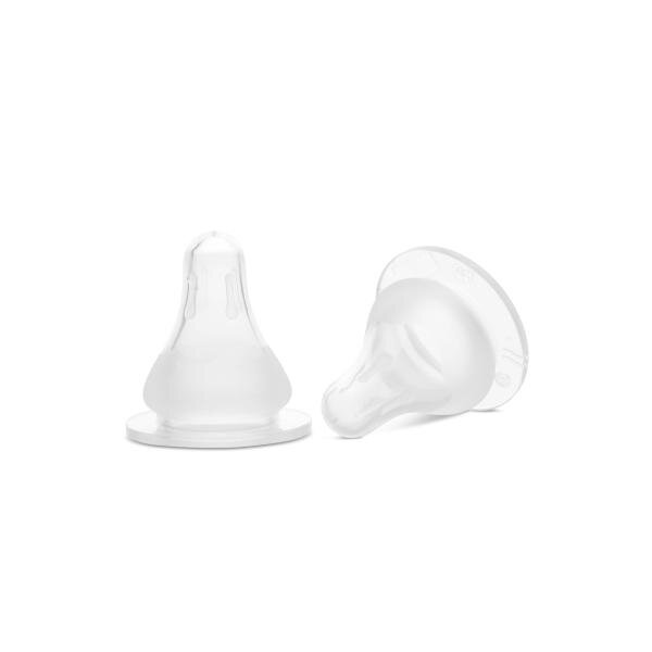 LORELLI Set 2 tetine din silicon moale debit mediu 3 luni+ My Friend