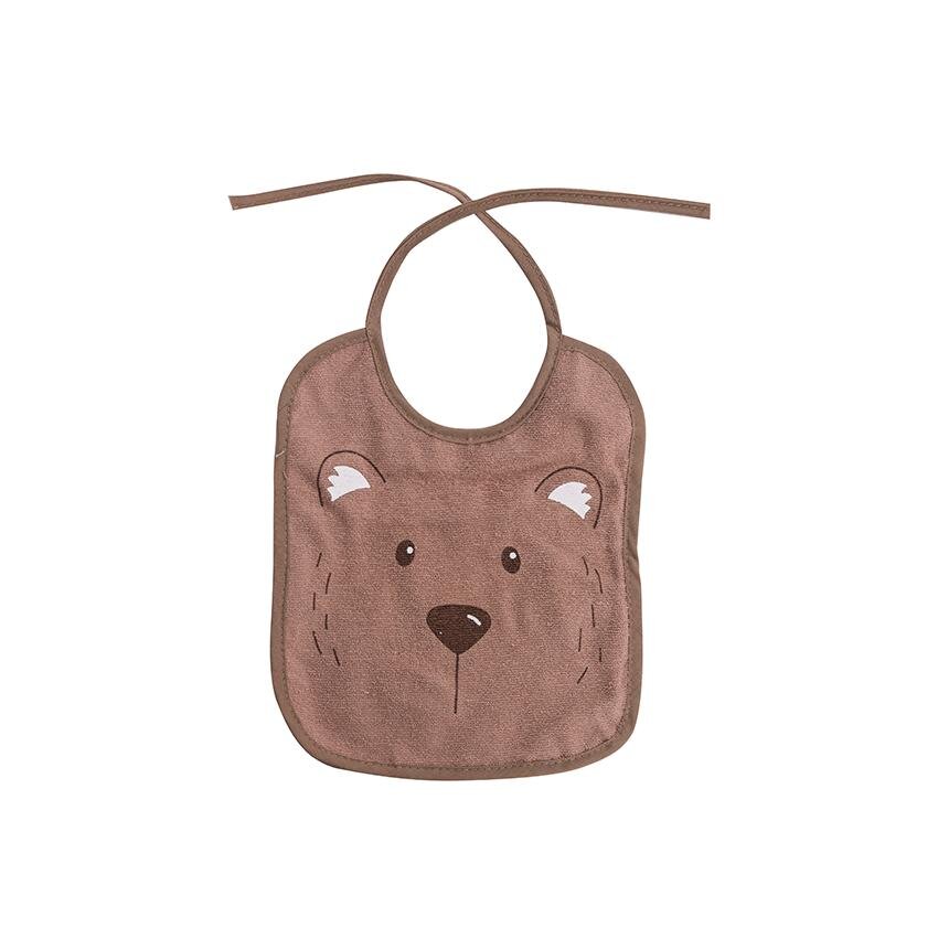 LORELLI Set 3 bavete bumbac si peva 23 x 20 cm inchidere cu snur baietei