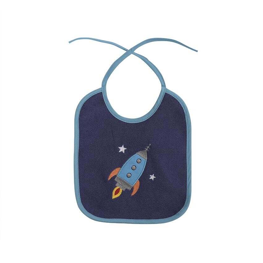 LORELLI Set 7 bavete bumbac 23 x 20 cm inchidere cu snur baietei