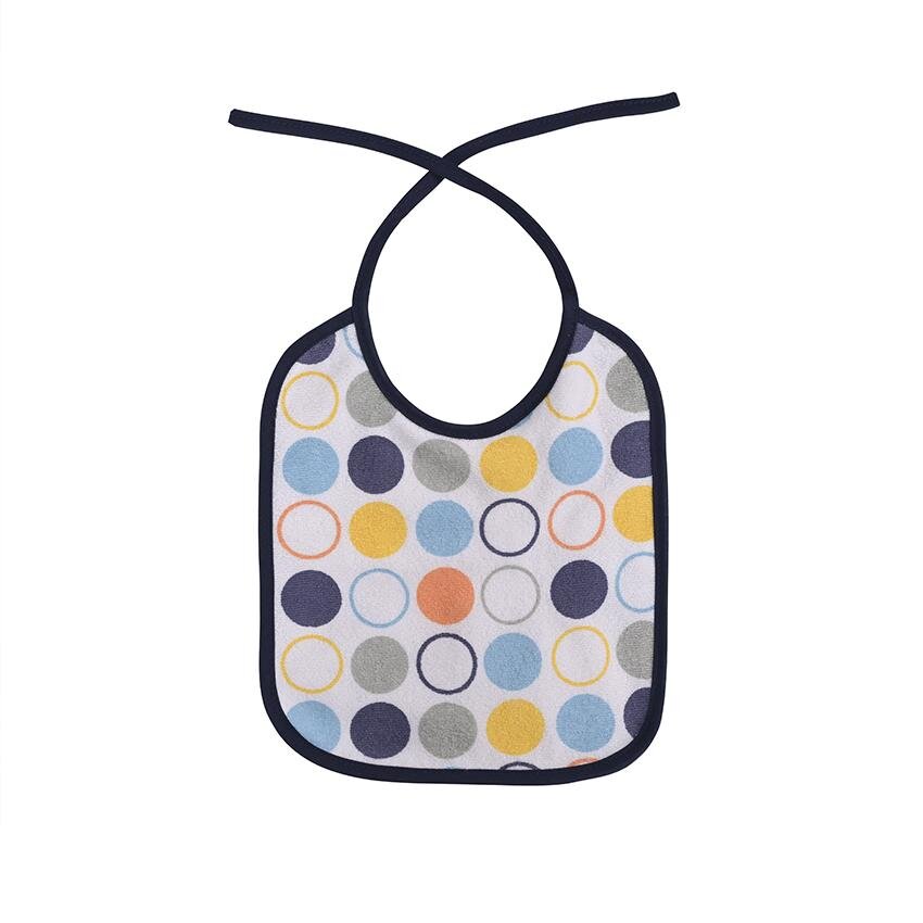 LORELLI Set 7 bavete bumbac 23 x 20 cm inchidere cu snur baietei