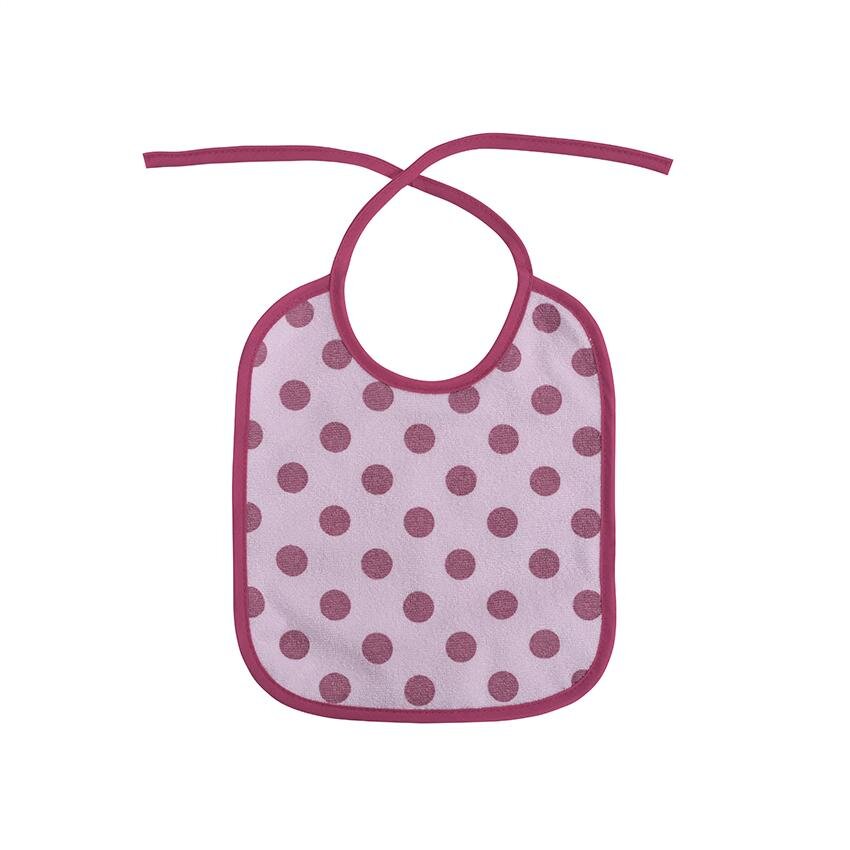 LORELLI Set 7 bavete bumbac 23 x 20 cm inchidere cu snur fetite
