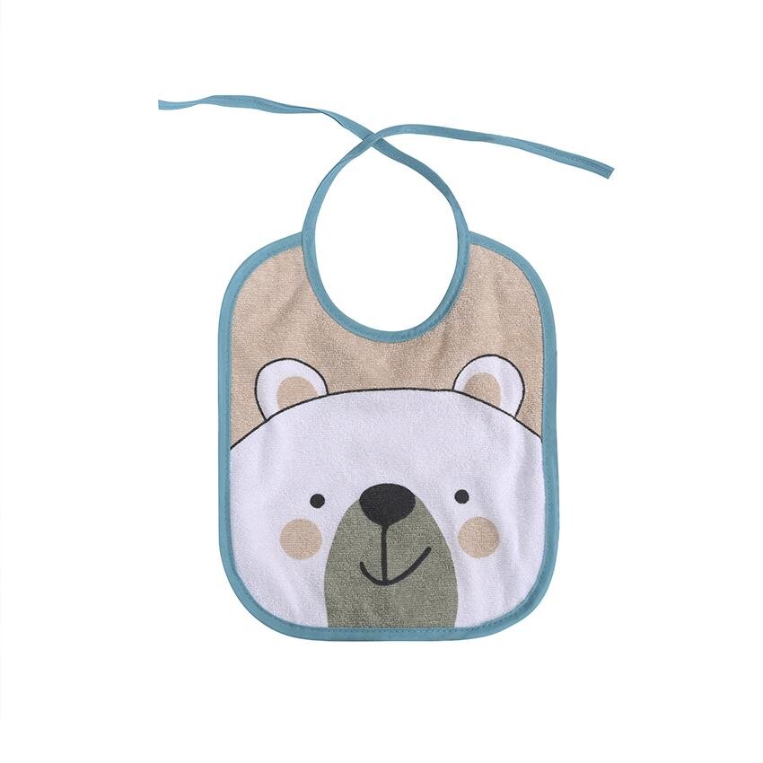 LORELLI Set 7 bavete bumbac 23 x 20 cm inchidere cu snur unisex