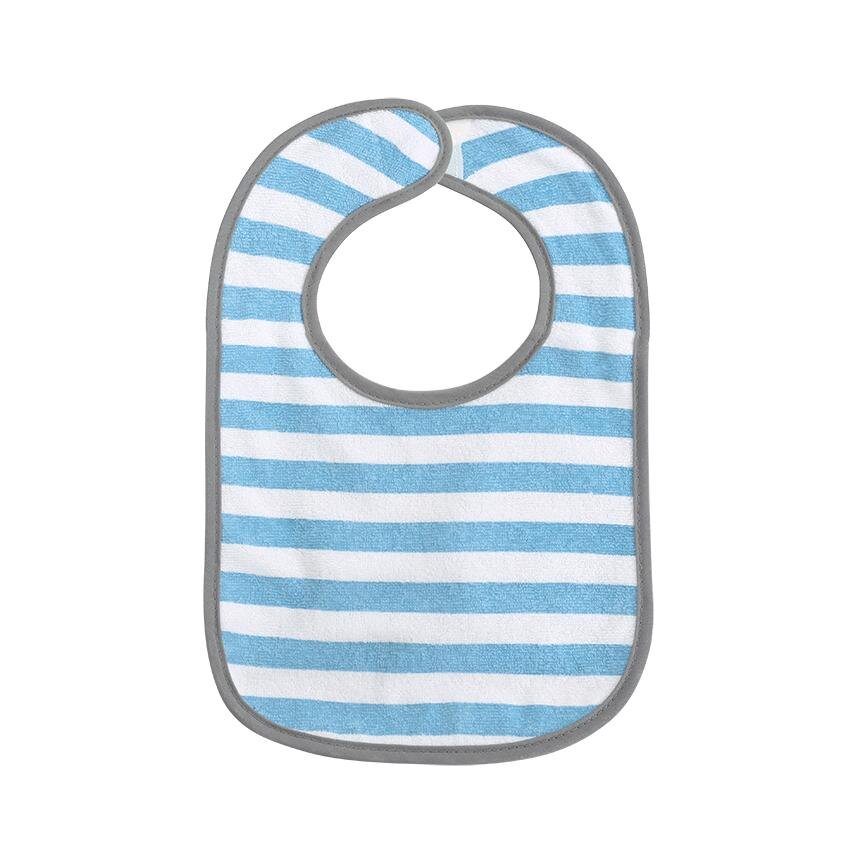 LORELLI Set 7 bavete bumbac si peva 30 x 19 cm inchidere cu banda velcro baietei