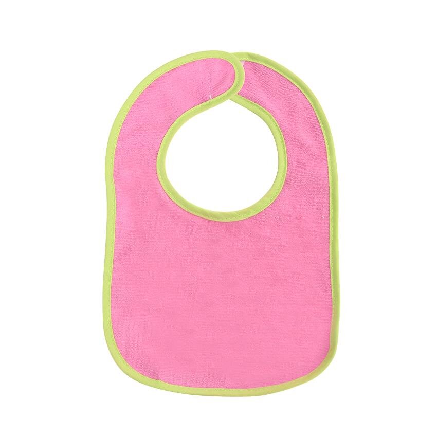 LORELLI Set 7 bavete bumbac si peva 30 x 19 cm inchidere cu banda velcro fetite