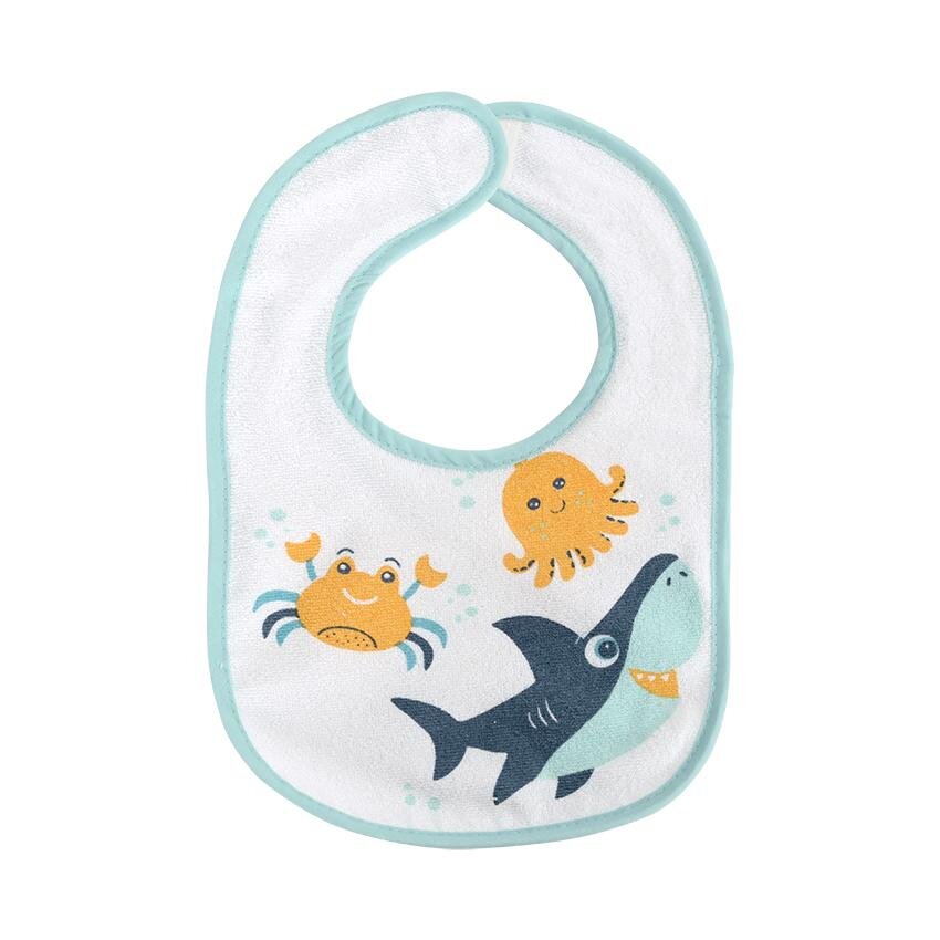 LORELLI Set 7 bavete bumbac si peva 30 x 19 cm inchidere cu banda velcro unisex