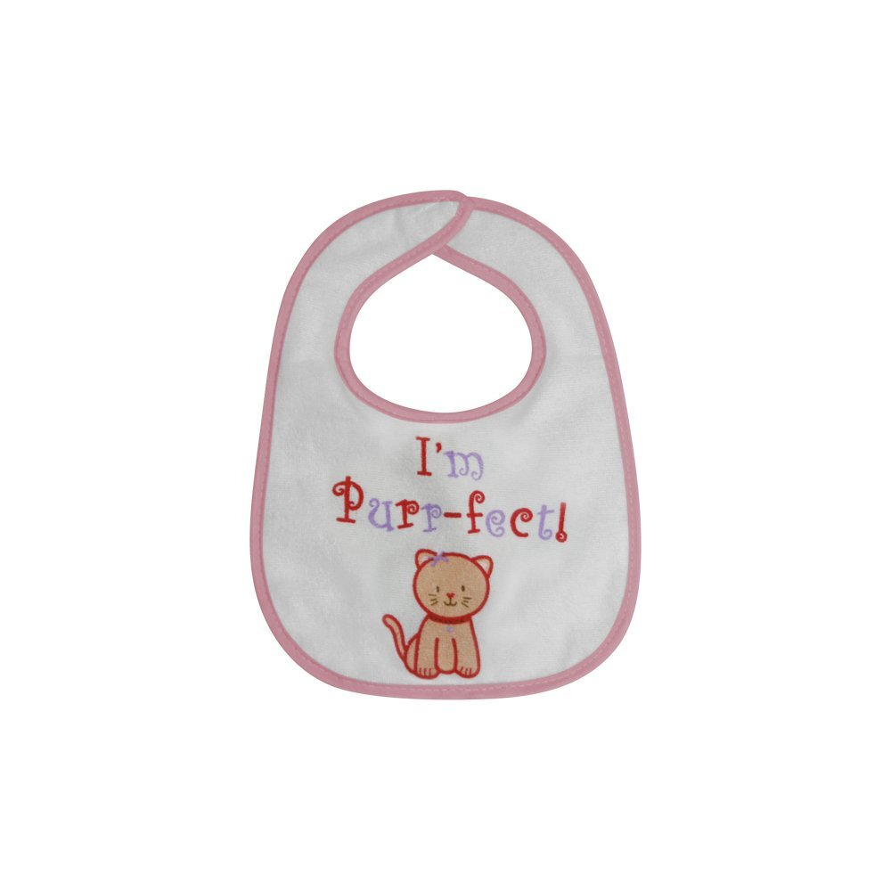 LORELLI Set 7 bavete small bumbac inchidere cu arici Girl
