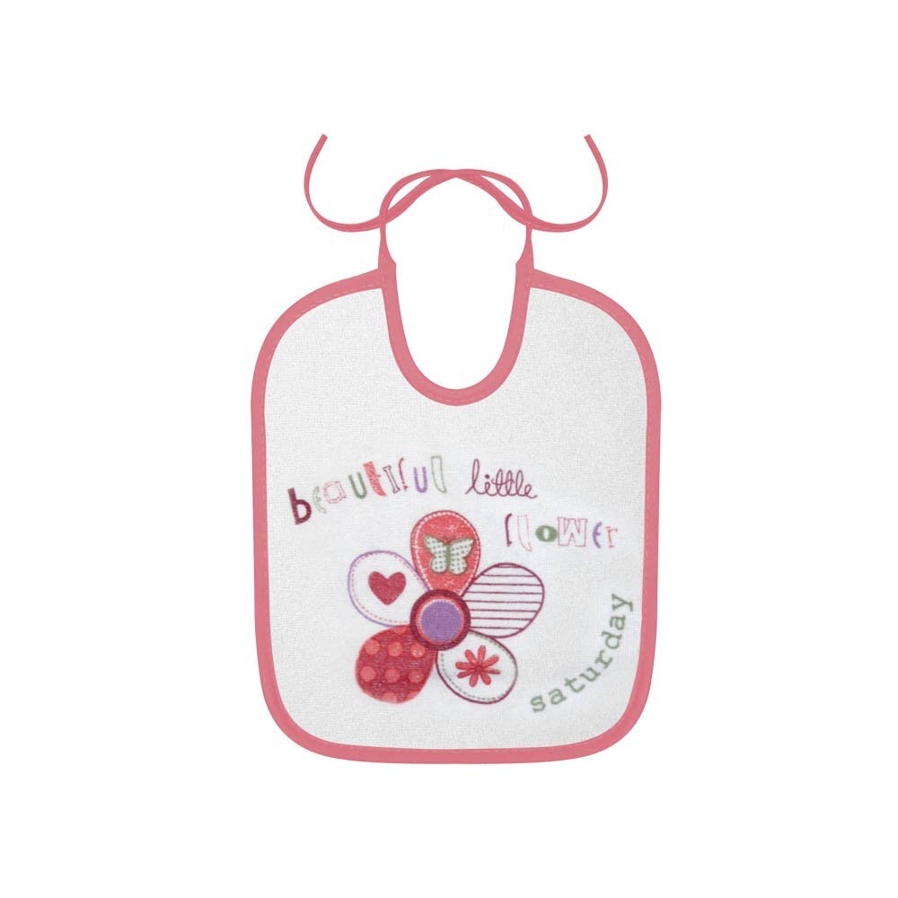 LORELLI Set 7 bavete zilele saptamanii small bumbac inchidere cu snur Girl