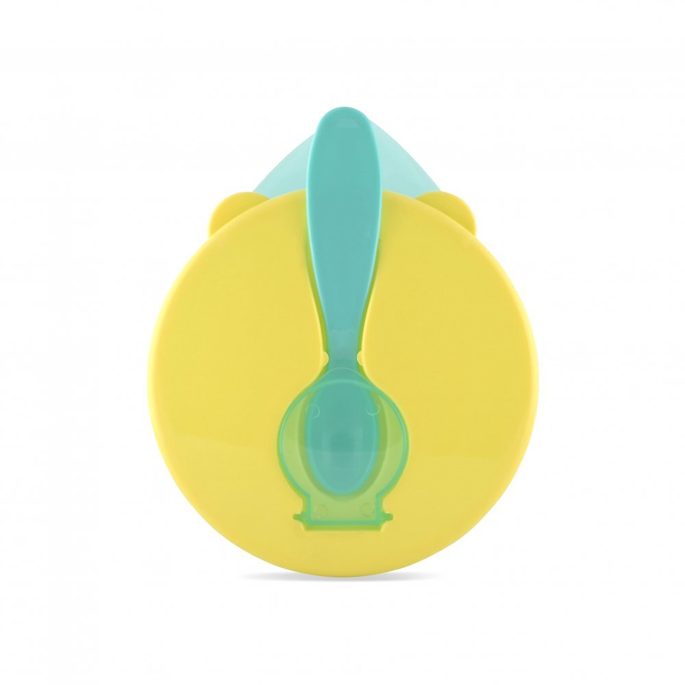 LORELLI Set castron cu capac si lingurita Green