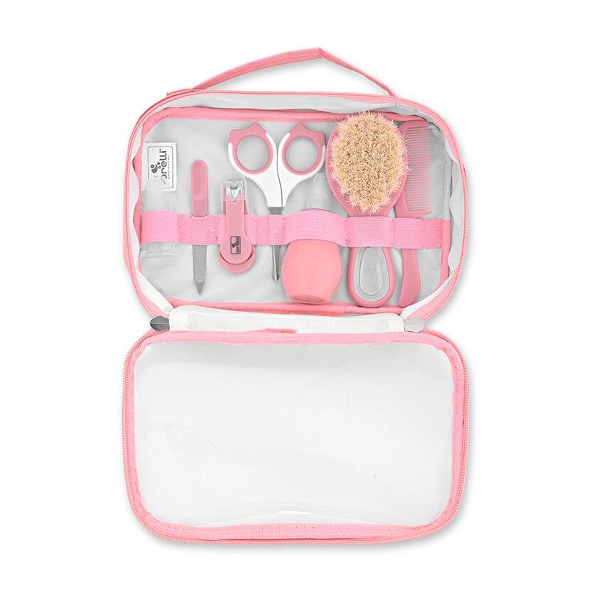 LORELLI Set de ingrijire bebelusi 7 produse esentiale 0 luni+ pink
