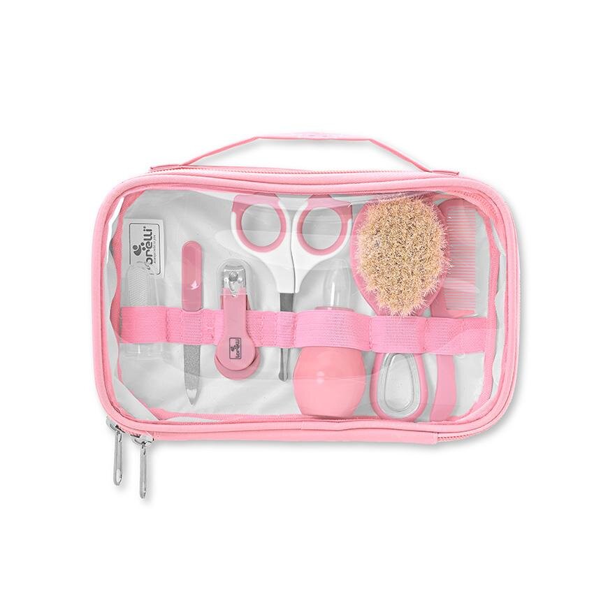LORELLI Set de ingrijire bebelusi 7 produse esentiale 0 luni+ pink